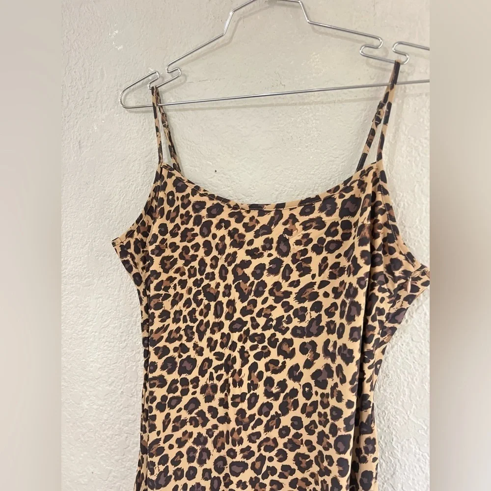 Abercrombie & Fitch The A&F Julia Slip Maxi Dress size Large 19 1/2” pit to pit
